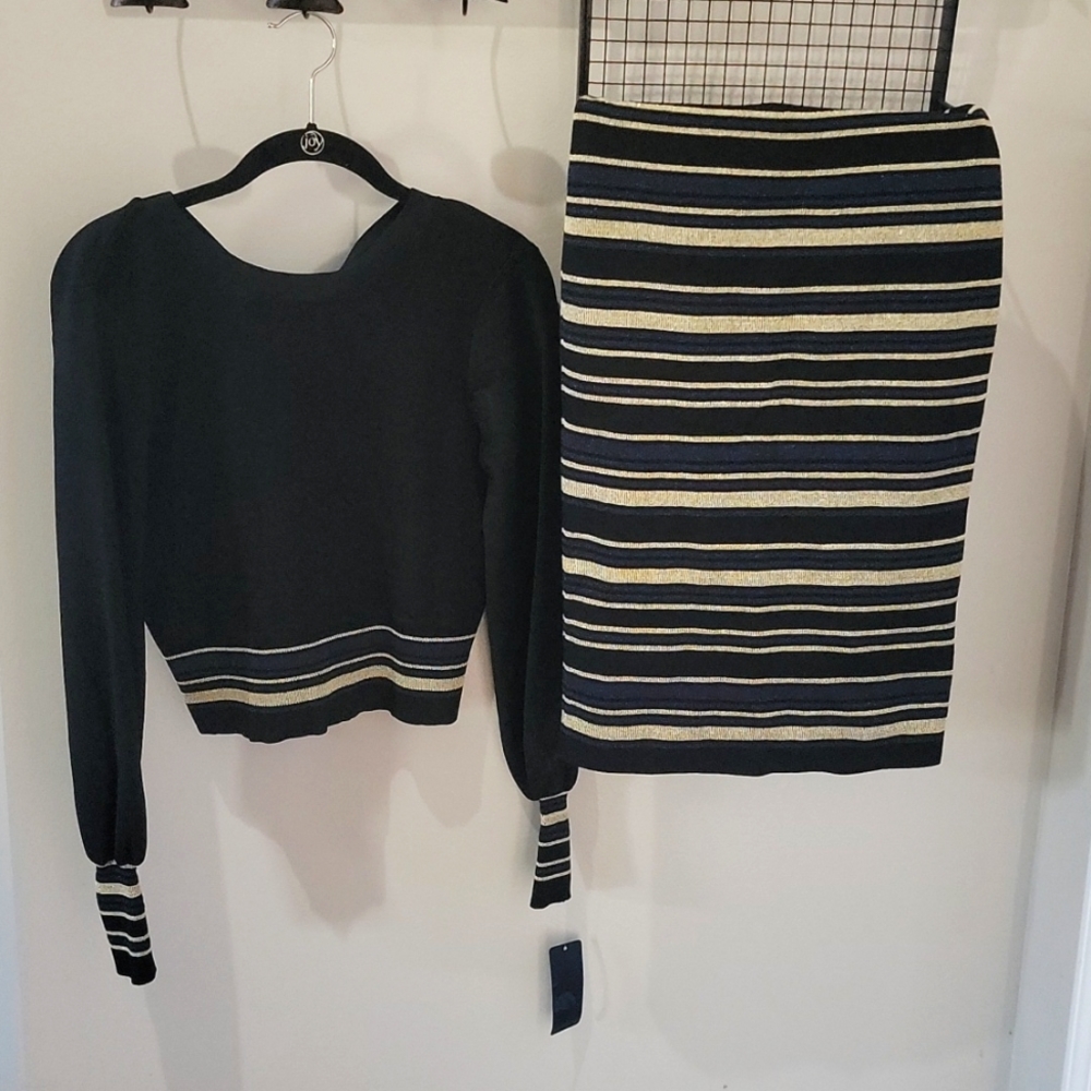 RACHEL ROY skirt and blouse set